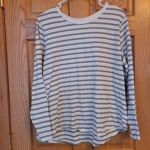 Striped Long Sleeve Top